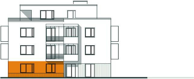 Frontansicht Wohnung 7