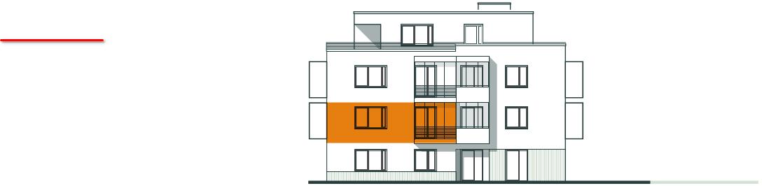 Frontansicht Wohnung 7